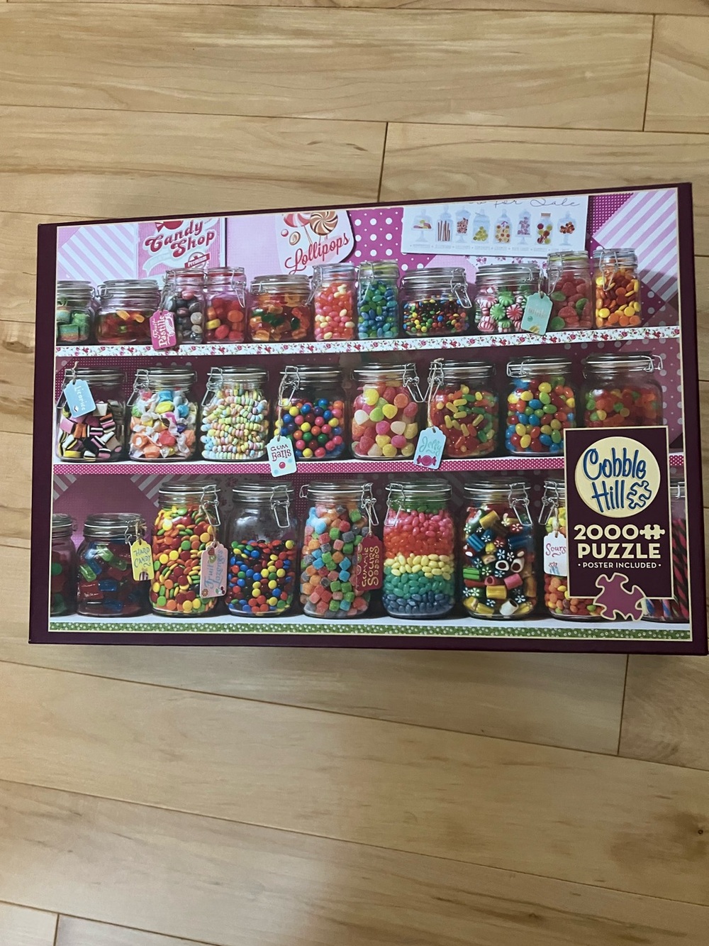 🍬 Cobble Hill 2000 Piece Candy Store Puzzle Sweet Shoppe
